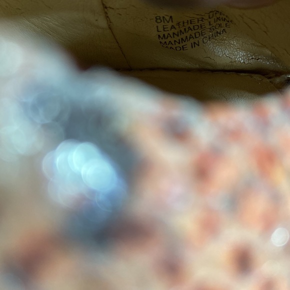 Gianni Bini Size 8 Peep Toe Platform Heels Snake Skin Print - Picture 9 of 12